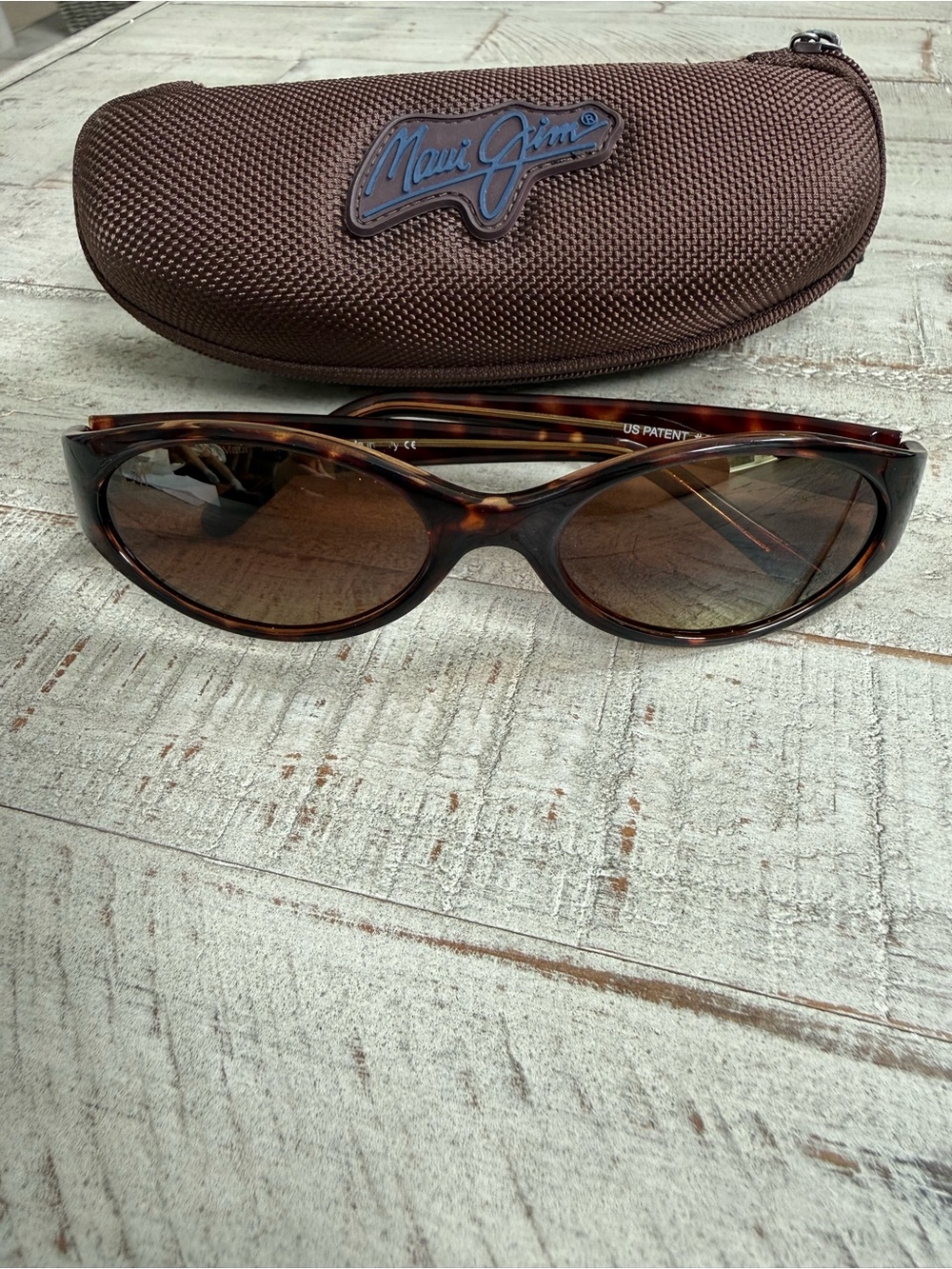 Maui Jim Tortoiseshell Women's Sunglasses with Brown Gradient Lenses